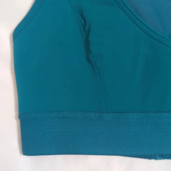 Gymshark Endurance High Support Sports Bra, Color Teal Size S - Picture 4 of 16